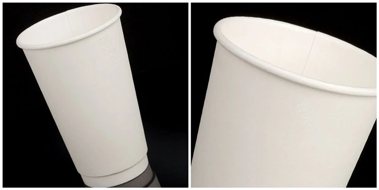 Coffee hollow thick paper cup (4)_