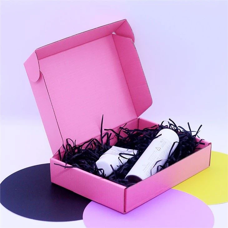 China Customized Skin Care Products Red Airplane Box Manufacturers